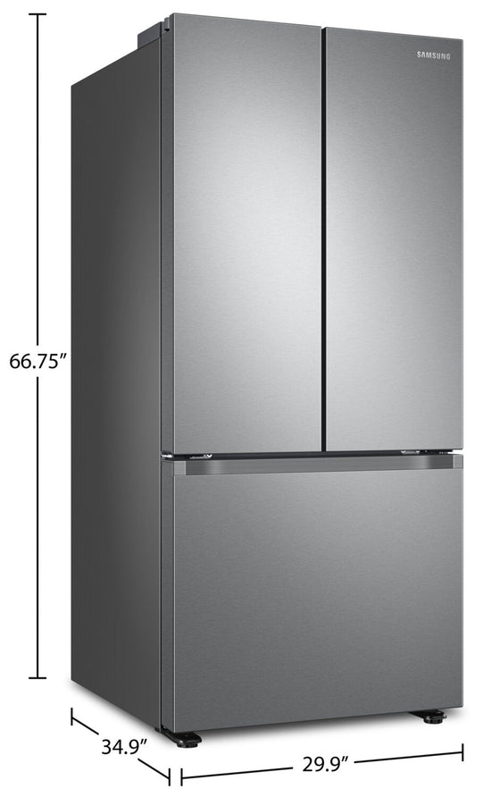 Samsung 30 Inch French-Door Refrigerator, Stainless Steel - RF22A4111SR/AA