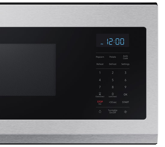 Samsung 1.1 Cu. Ft. Low Profile Over-the-Range Microwave with 400 CFM, Stainless Steel - ME11A7510DS/AC