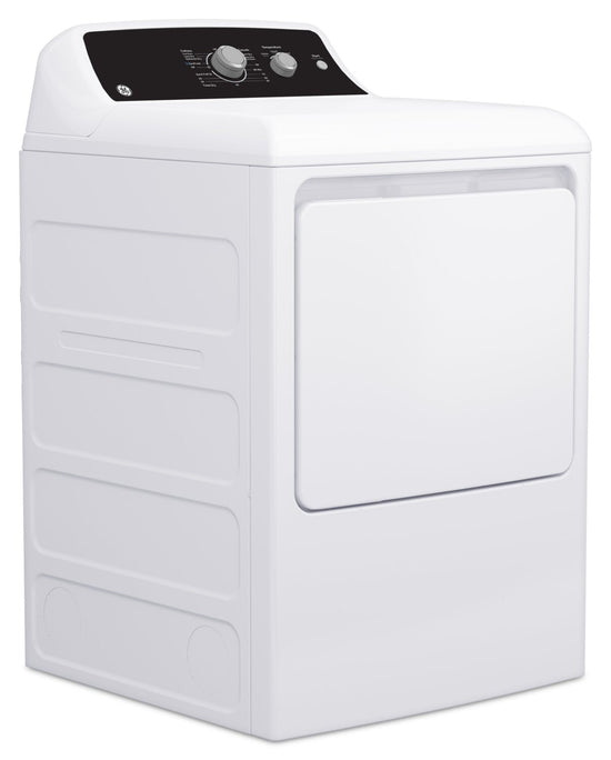 GE 6.2 Cu. Ft. Electric Dryer, White - GTX34EBMRWS