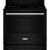 Maytag 30 Inch 5.3 Cu. Ft. Electric Range with No Preheat Air Fry, Black - YMFES6030RB