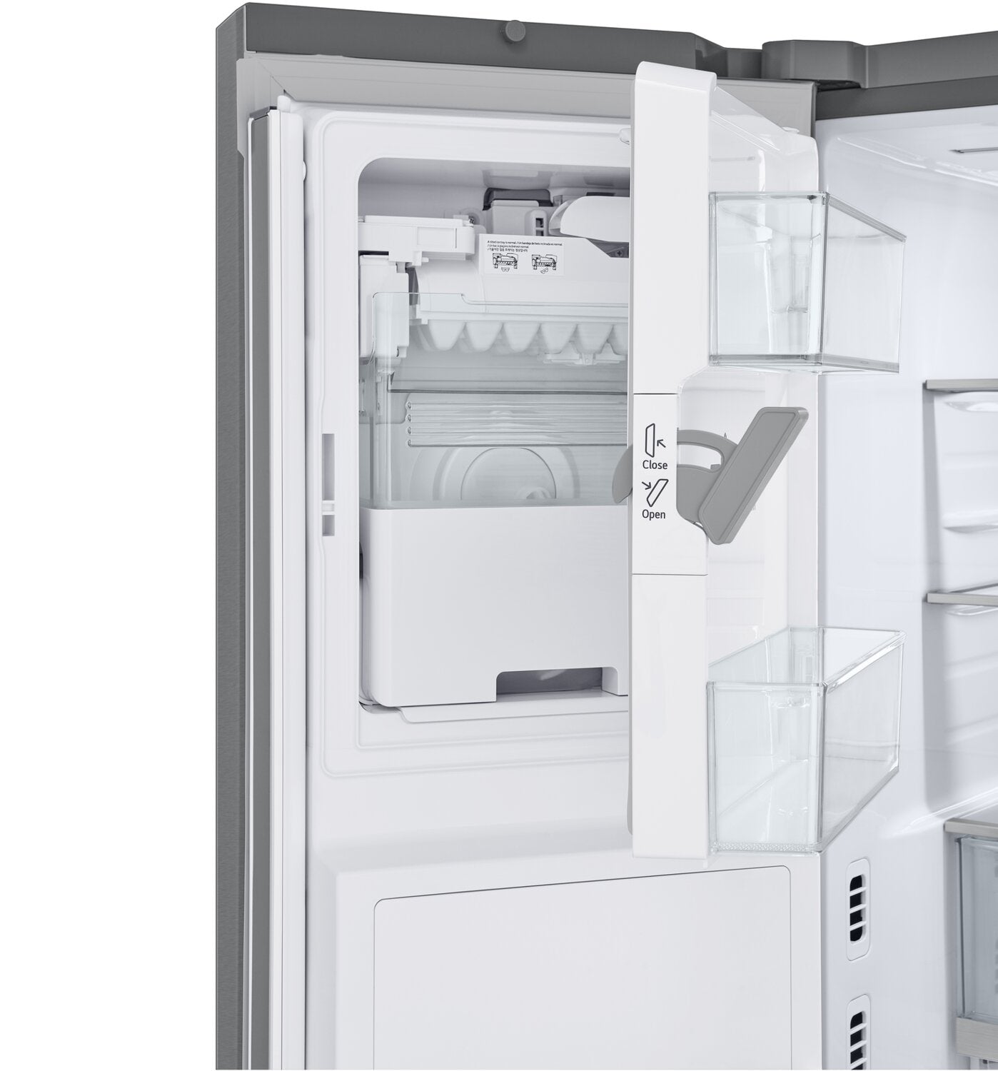 LG 36 Inch French-Door Counter-Depth MAX Refrigerator, Stainless Steel - LRYXC2606S