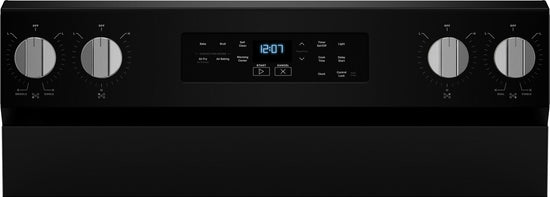 Maytag 30 Inch 5.3 Cu. Ft. Electric Range with No Preheat Air Fry, Black - YMFES6030RB