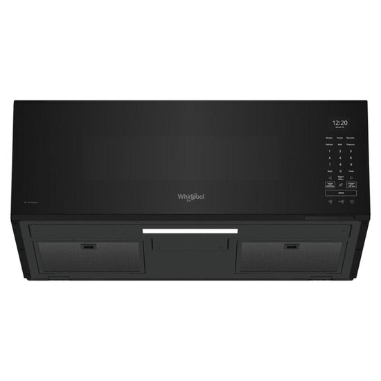 Whirlpool 1.1 Cu. Ft. Smart Low-Profile Over-the-Range Microwave, Black - YWMML5530RB
