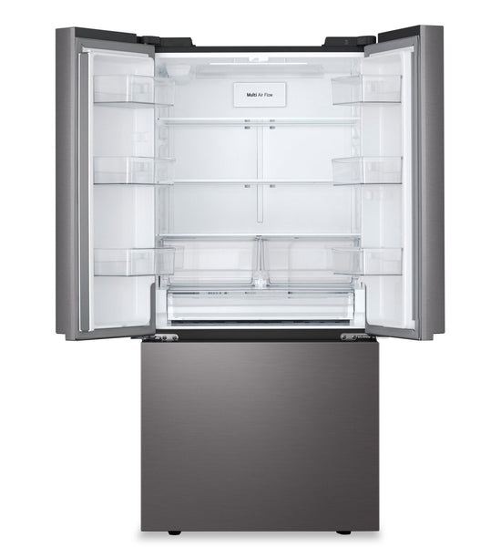 LG 33 Inch French Door Refrigerator, 25.1 cu. ft., Black Stainless - LF25S6200D
