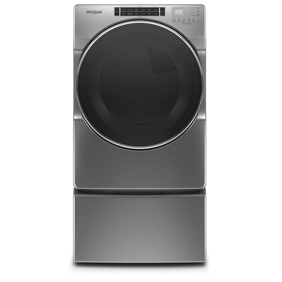 Whirlpool 7.4 Cu. Ft. Gas Dryer with Steam - Chrome Shadow - WGD8620HC