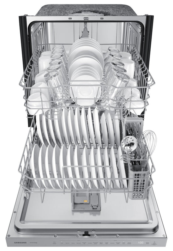 Samsung Top-Control Smart Dishwasher with StormWash, 24 Inch - DW80CG5420SRAA