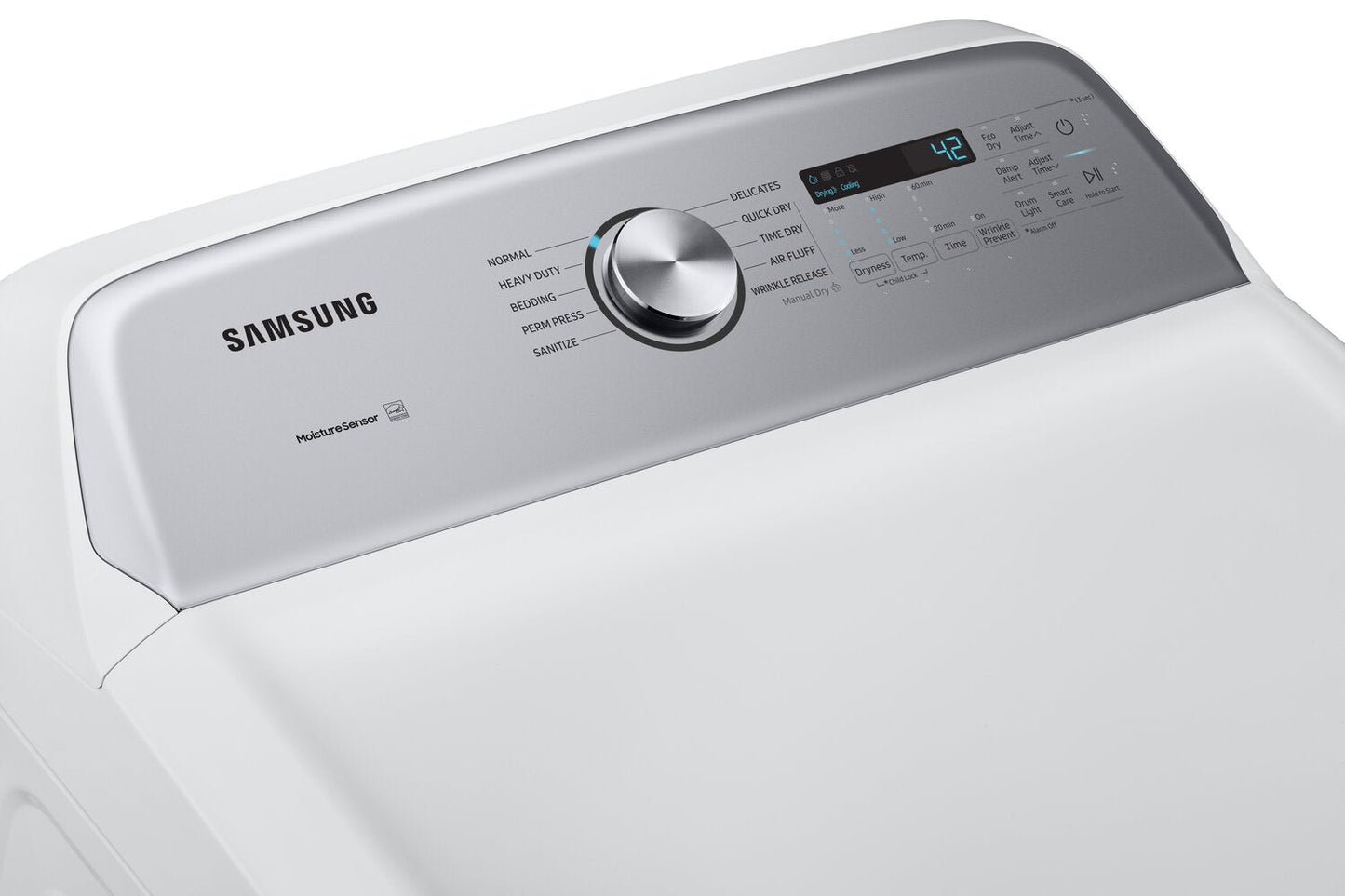 SAMSUNG APPLIANCES 7.4 CU. FT. ELECTRIC DRYER IN WHITE - DVE50T5205W/AC