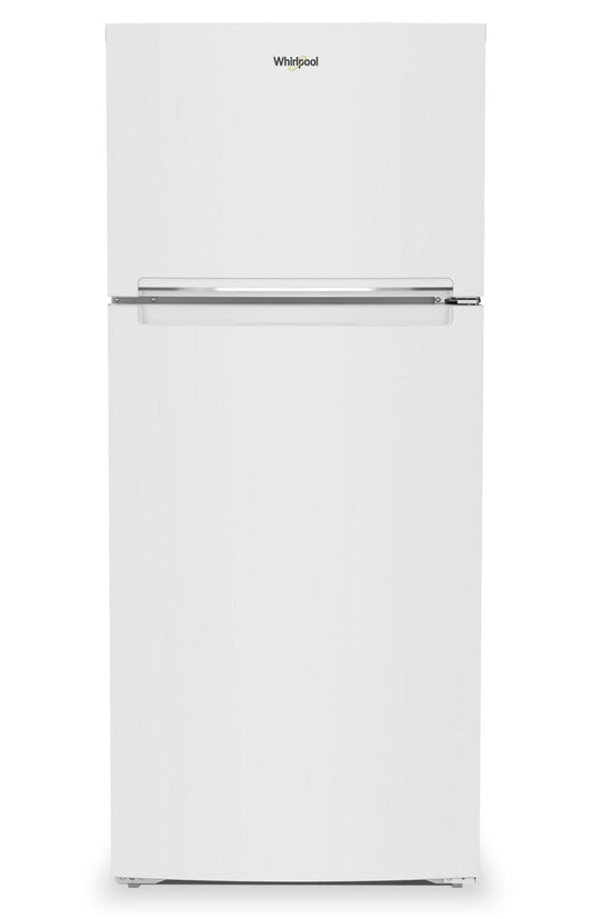 Whirlpool 28 Inch Top Freezer Refrigerator with 16.3 Cu. Ft. Capacity, White - WRTX5328PW