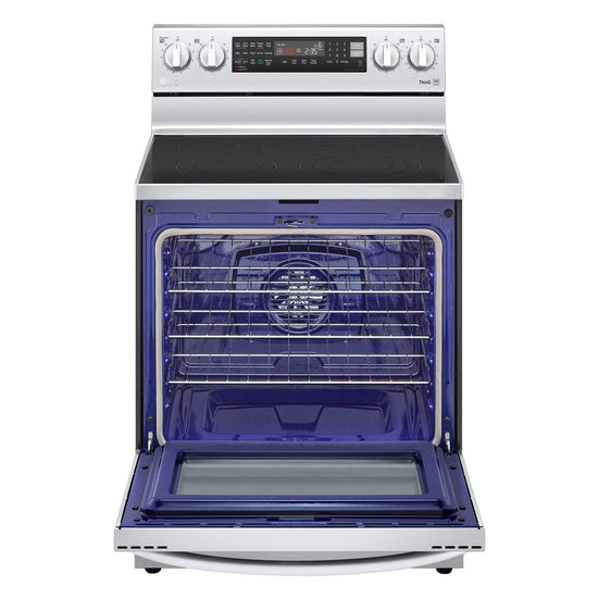 LG 30 Inch Freestanding Electric Range with True Convection & Air Fry - LREL6325F