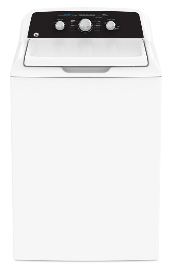 GE 4.4 Cu Ft. Top Load Washer, White - GTW334BMRWS
