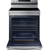 Samsung 30 Inch Freestanding Electric Range with Air Fry, Stainless Steel - NE63A6511SS/AC