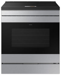 Samsung 30 Inch Slide-In Induction Range with True Convection, 6.3 cu. ft. - NSI6DG9900SRAC