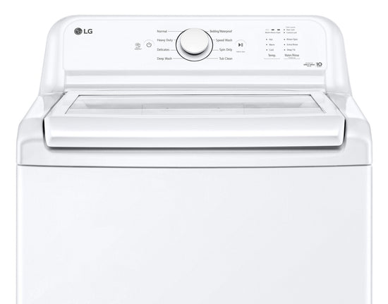 LG 4.1 cu. ft. Top Load Washer in White - WT6105CW