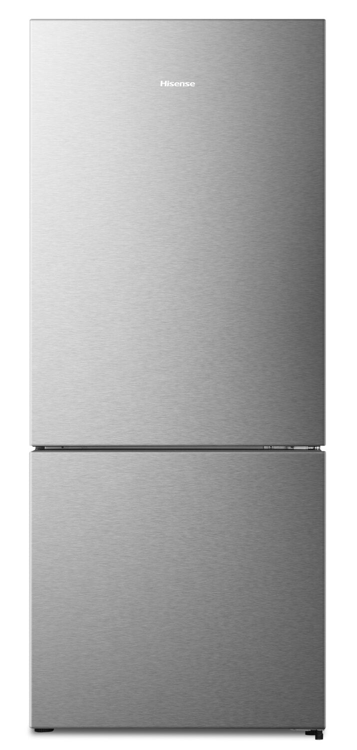 Hisense 14.7 Cu. Ft. Bottom-Mount Refrigerator in Titanium - RB15A2CS