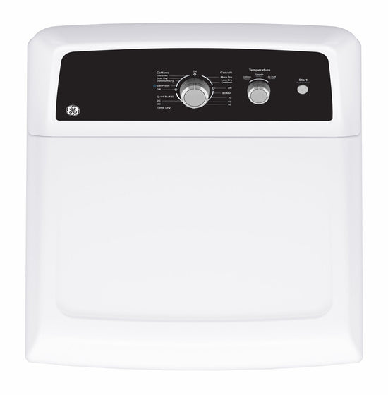 GE 6.2 Cu. Ft. Electric Dryer, White - GTX34EBMRWS