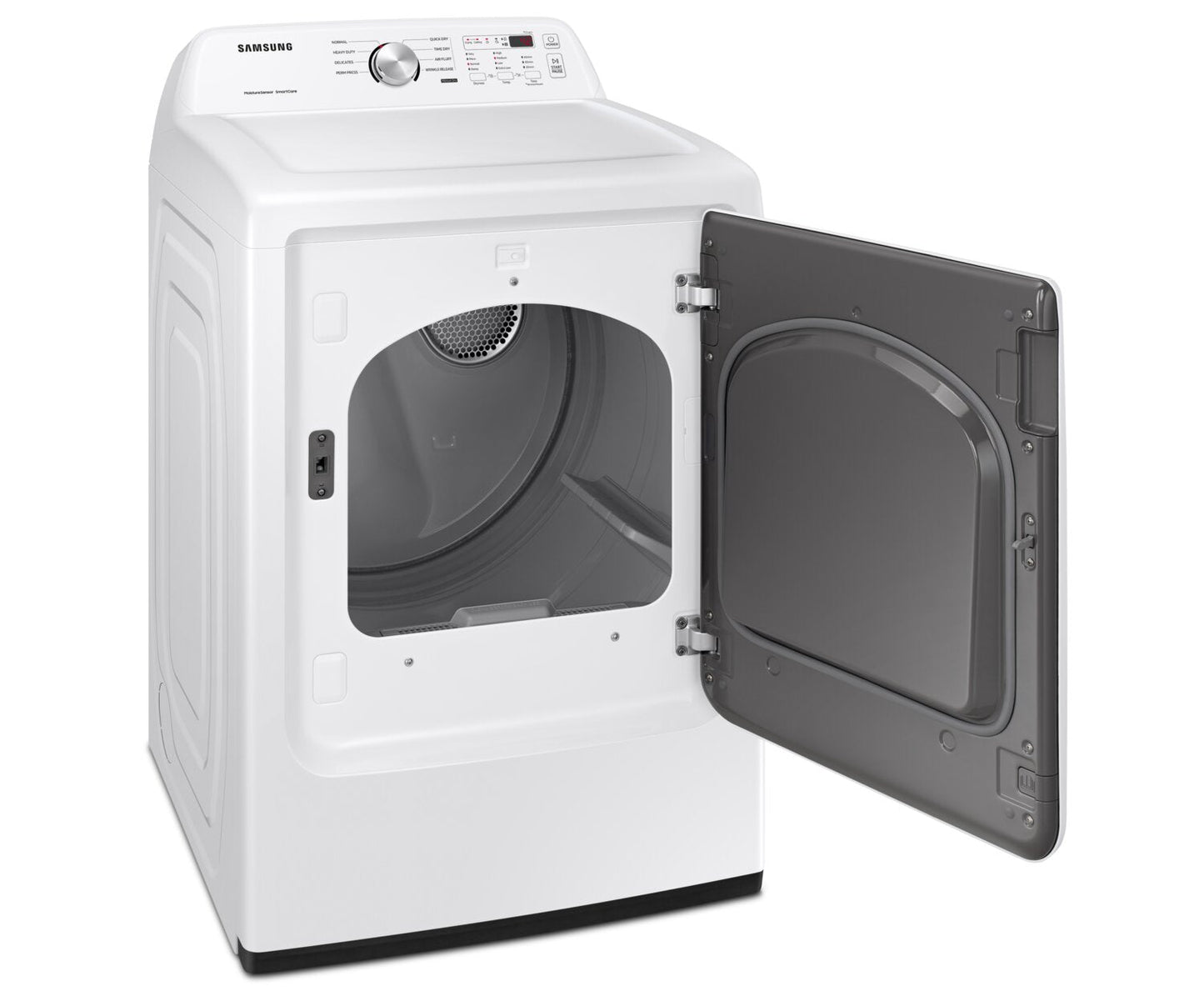 SAMSUNG 27 IN. 7.2 CU. FT. WHITE ELECTRIC DRYER WITH SENSOR DRY - DVE45T3200W/AC