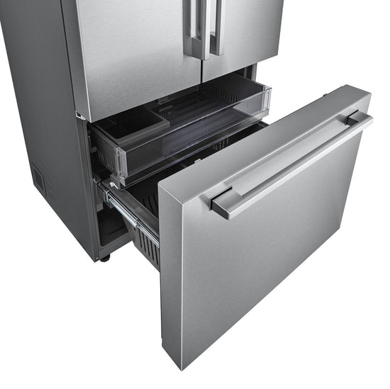LG Studio 27 cu. ft. Counter-Depth French Door Refrigerator - SRFB27S3