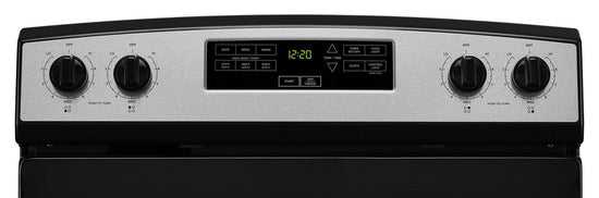 Amana 30 Inch Freestanding Electric Range, Stainless Steel - YACR4303MMS