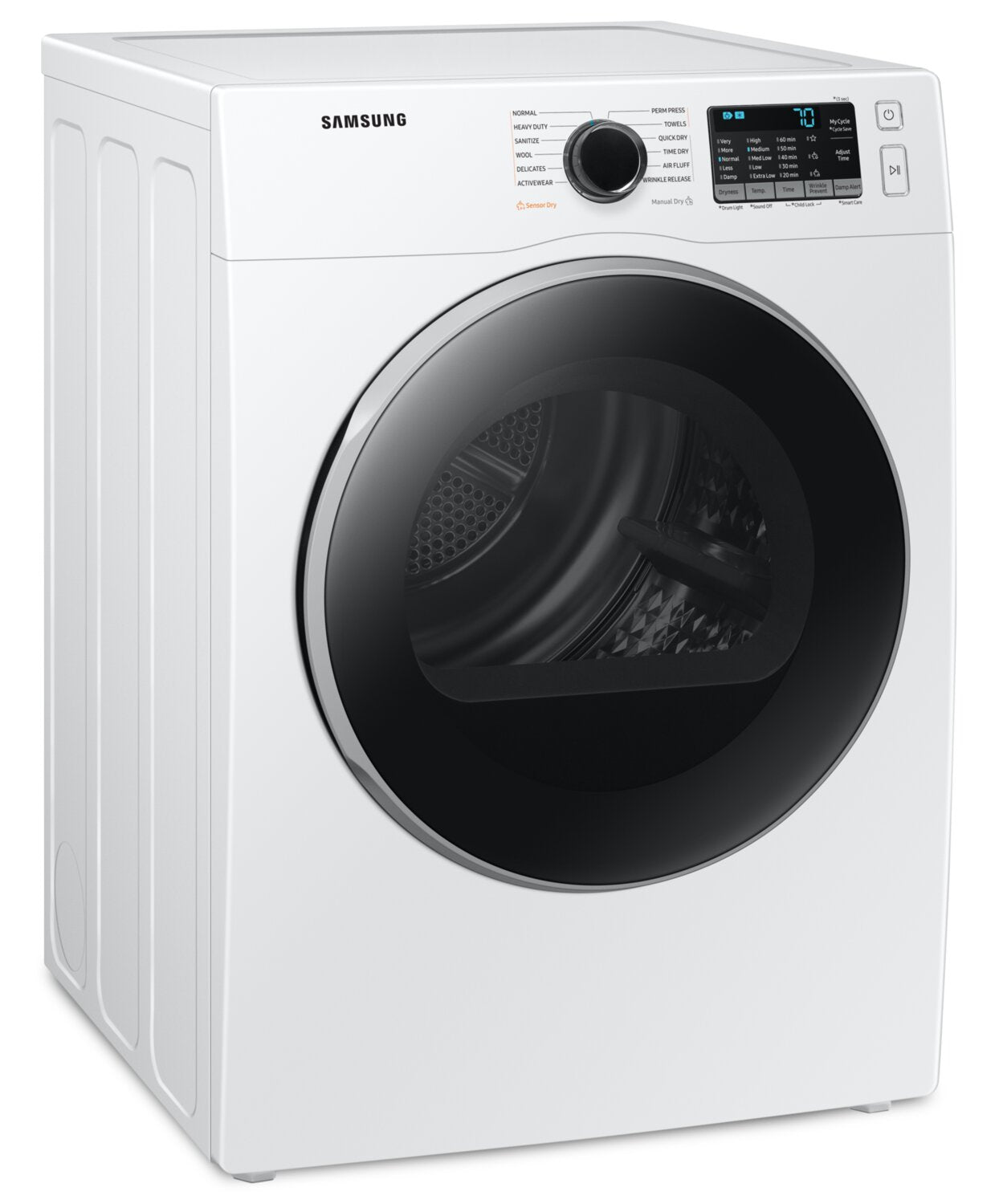 SAMSUNG 4 CU. FT. ELECTRIC DRYER - DV25B68W