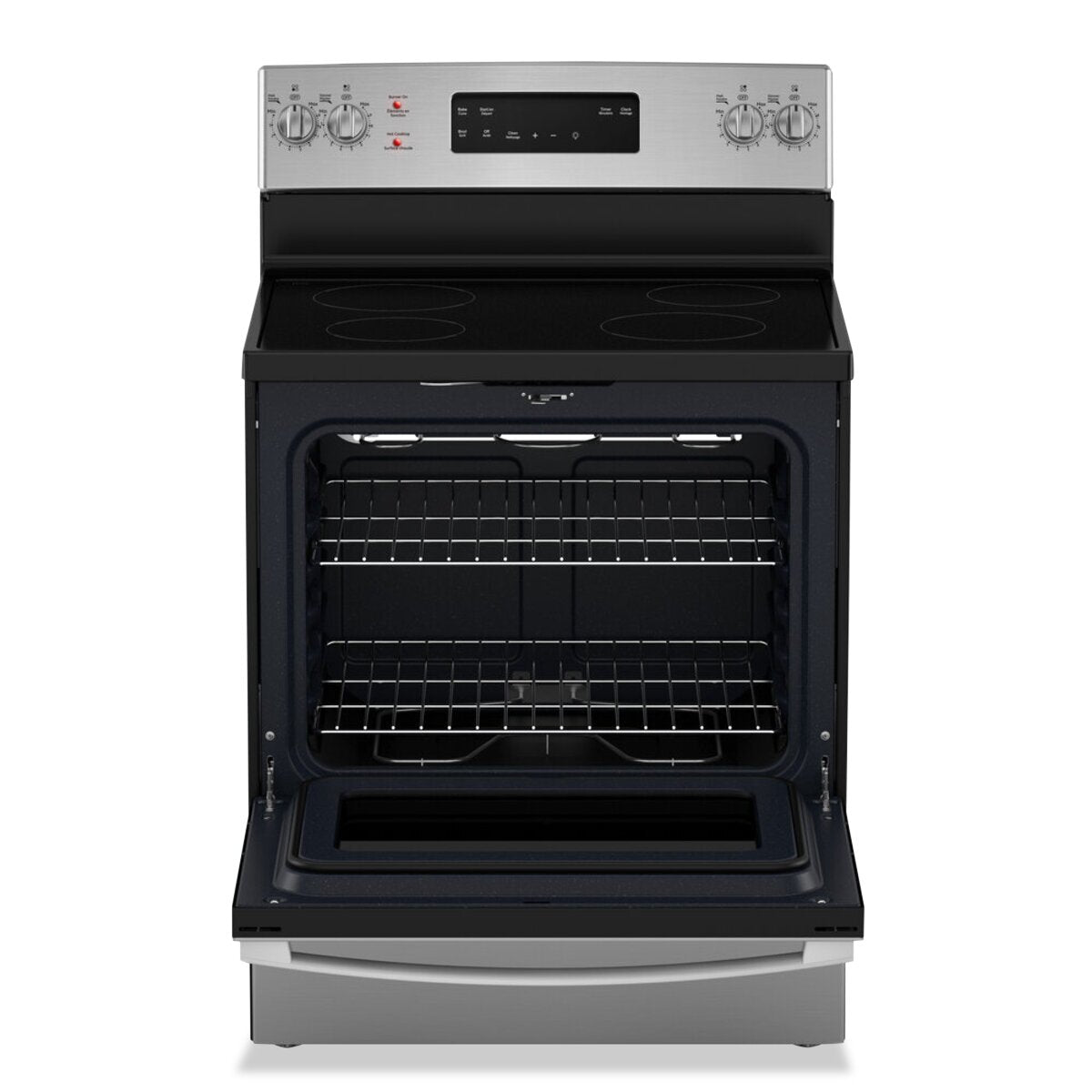 Ge Appliances 5 Cu. Ft. Electric Range with Self Clean and 4 Burners - JCB630VS