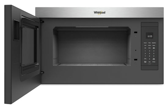 Whirlpool 30 Inch Flush Over-the-Range Microwave, 1.1 cu. ft. - YWMMF5930PZ