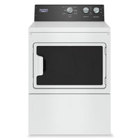 Maytag 7.4 Cu. Ft. Electric Commercial-Grade Residential Dryer, White - YMEDP586GW