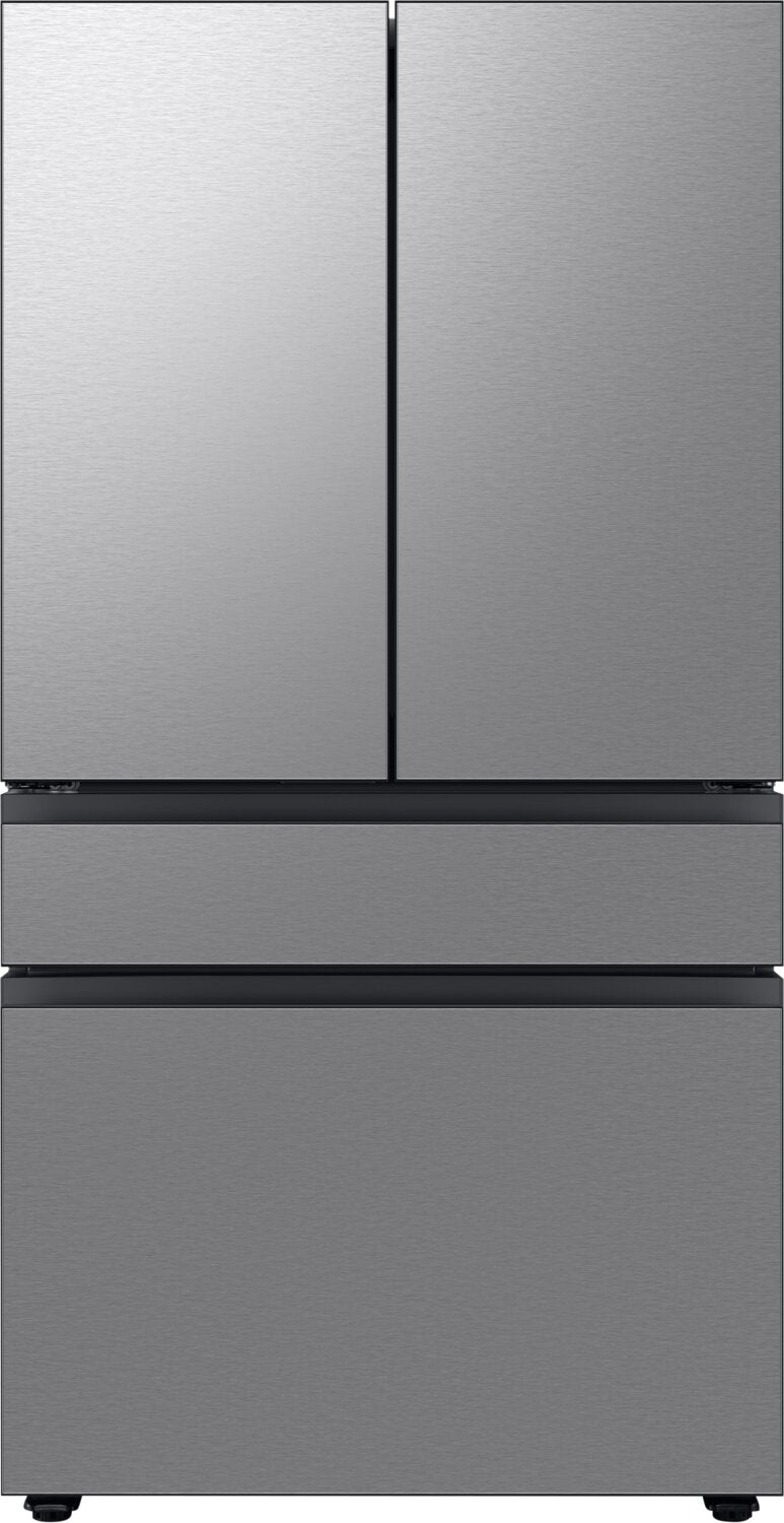 Samsung Bespoke 36 Inch 4-Door Refrigerator with Beverage Centre, Stainless Steel - RF29BB8600QLAA