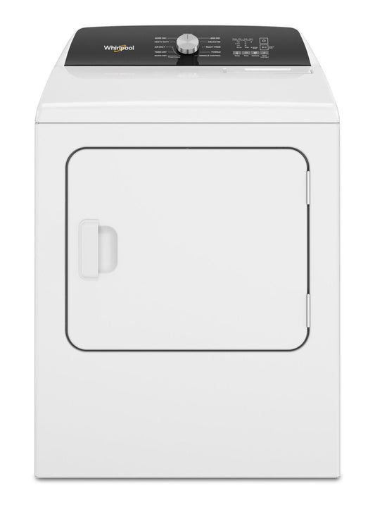 Whirlpool 7 Cu. Ft. Electric Dryer with Steam in White - YWED505W