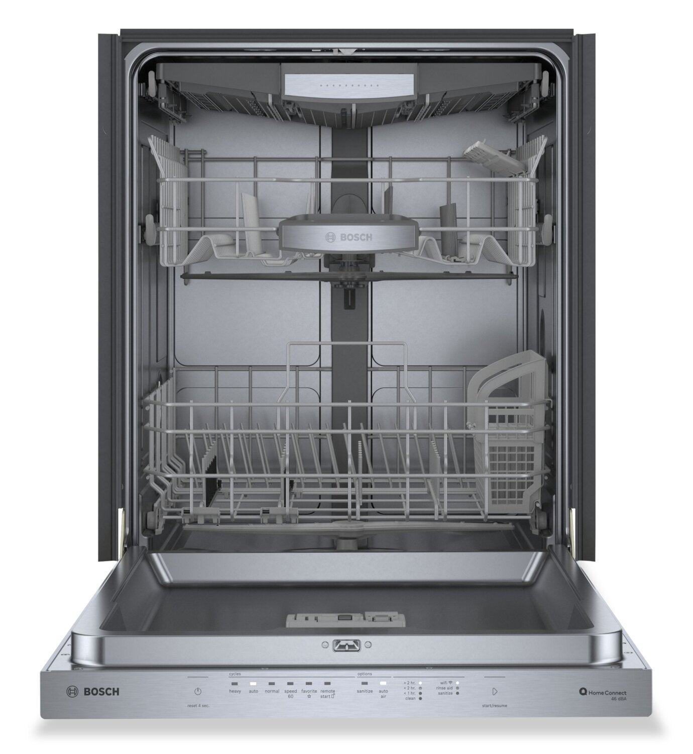 Bosch 500 Series Smart Dishwasher with PureDry and Third Rack - SHP55CM5N