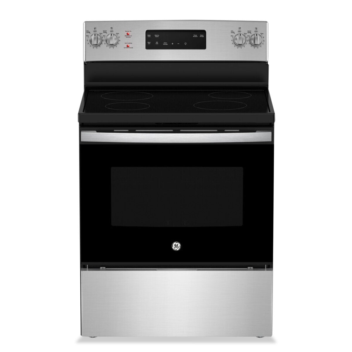 Ge Appliances 5 Cu. Ft. Electric Range with Self Clean and 4 Burners - JCB630VS