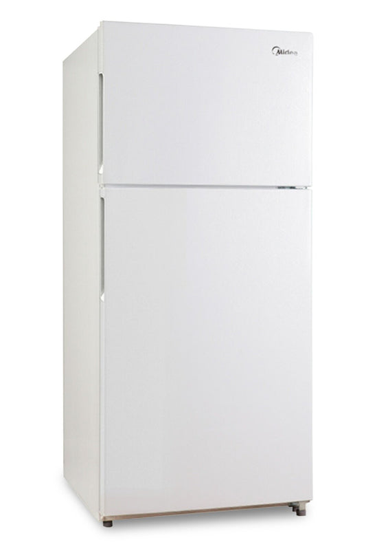 Midea 18 Cu. Ft. Top-Freezer Refrigerator in White - MRT18S4AWW