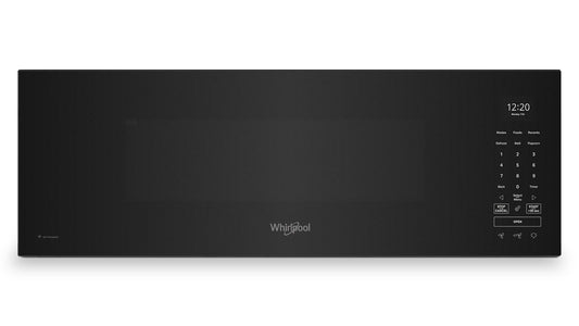 Whirlpool 1.1 Cu. Ft. Smart Low-Profile Over-the-Range Microwave, Black - YWMML5530RB