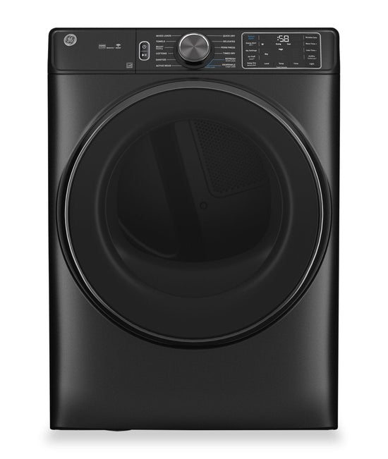 GE 7.8 Cu. Ft. Smart Electric Dryer with Steam and Sanitize - GFD65ESMVDS