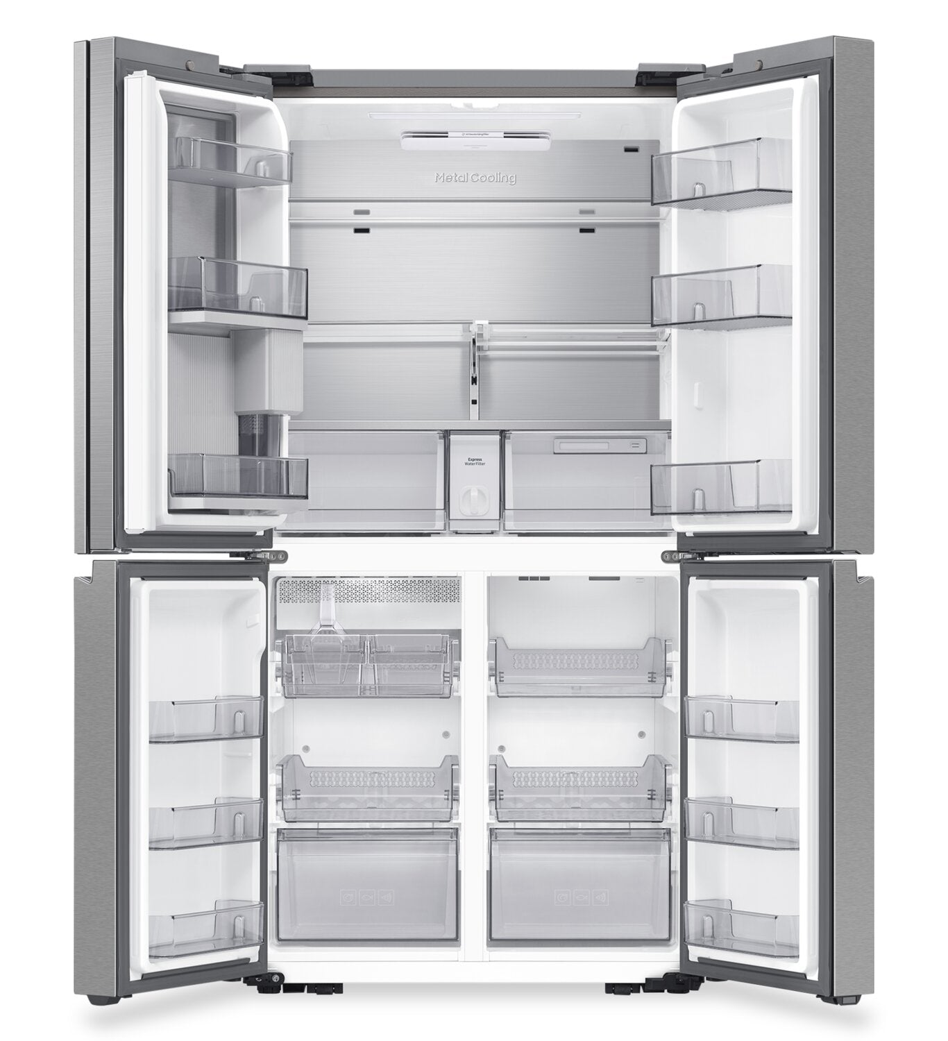 SAMSUNG 36 INCH 4-DOOR FLEX COUNTER-DEPTH REFRIGERATOR - RF23DG9600SRAC