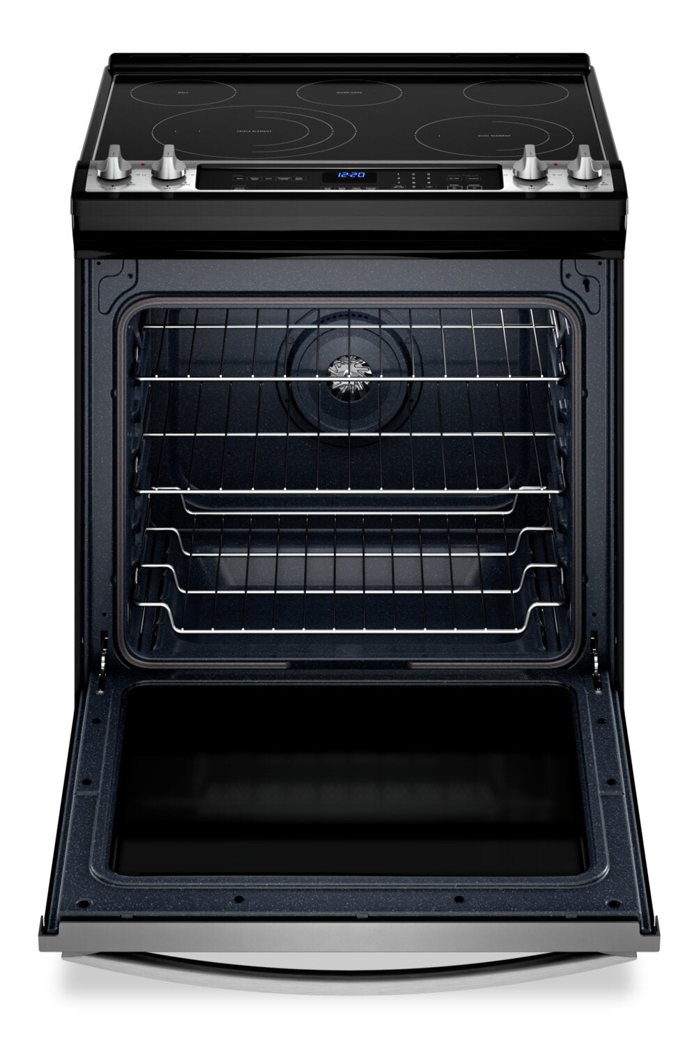 Whirlpool 6.4 Cu. Ft. Electric Range with Air Fry and AquaLift - YWEE745H0LZ