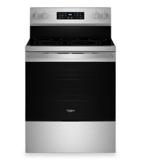 Whirlpool 30 Inch Electric Range with Air Cooking Technology, No Preheat Air Fry, Stainless Steel - YWFES5030RZ