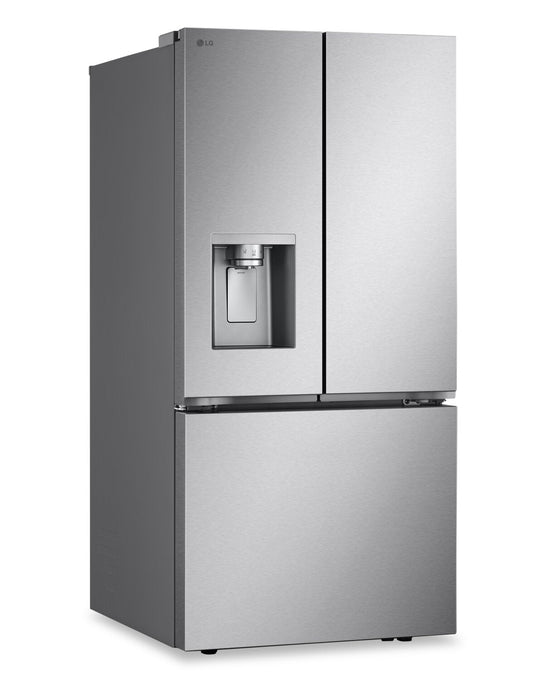 LG 33 Inch French Door Refrigerator, 24.5 cu. ft., Stainless Steel - LF25S6330S