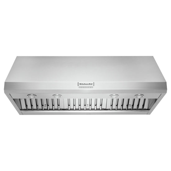 KitchenAid 48 Inch Commercial-Style Wall-Mount Canopy Range Hood - KVWC908KSS