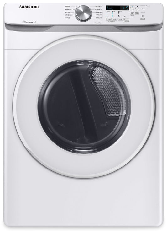 SAMSUNG 7.5 CU. FT. ELECTRIC DRYER - DVE45T6005W/AC