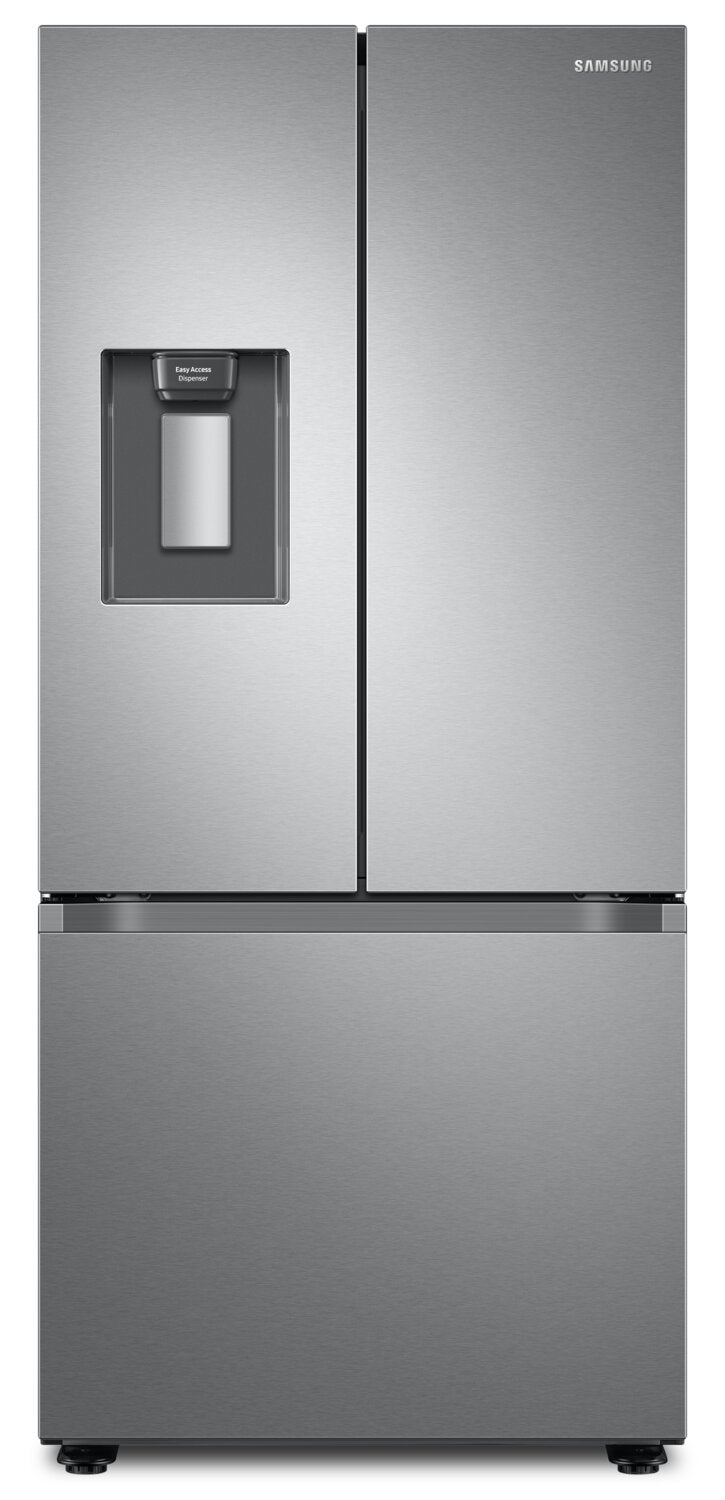 SAMSUNG 30 INCH FRENCH-DOOR REFRIGERATOR WITH 22.1 CU. FT. CAPACITY, STAINLESS STEEL - RF22A4221SR/AA