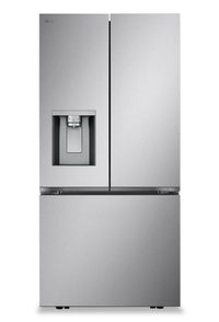 LG 33 Inch French Door Refrigerator with 25 cu. ft. Capacity, Stainless Steel - LF25S6330S