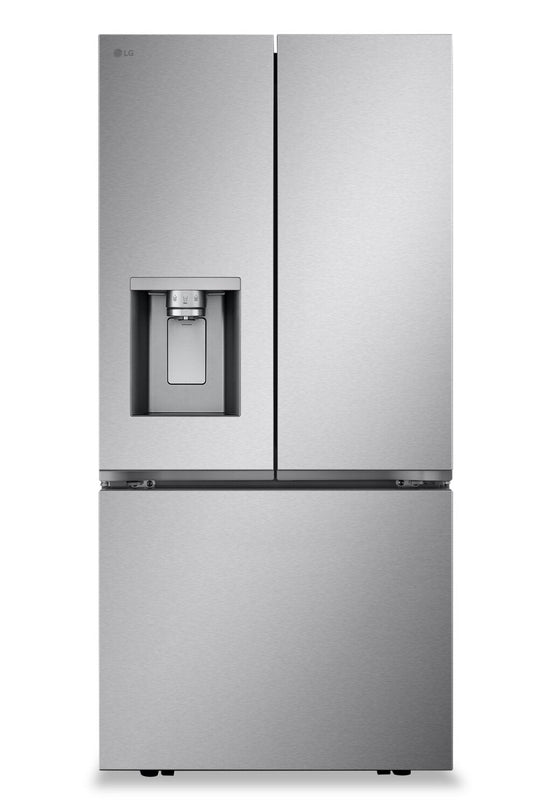 LG 33 Inch French Door Refrigerator, 24.5 cu. ft., Stainless Steel - LF25S6330S