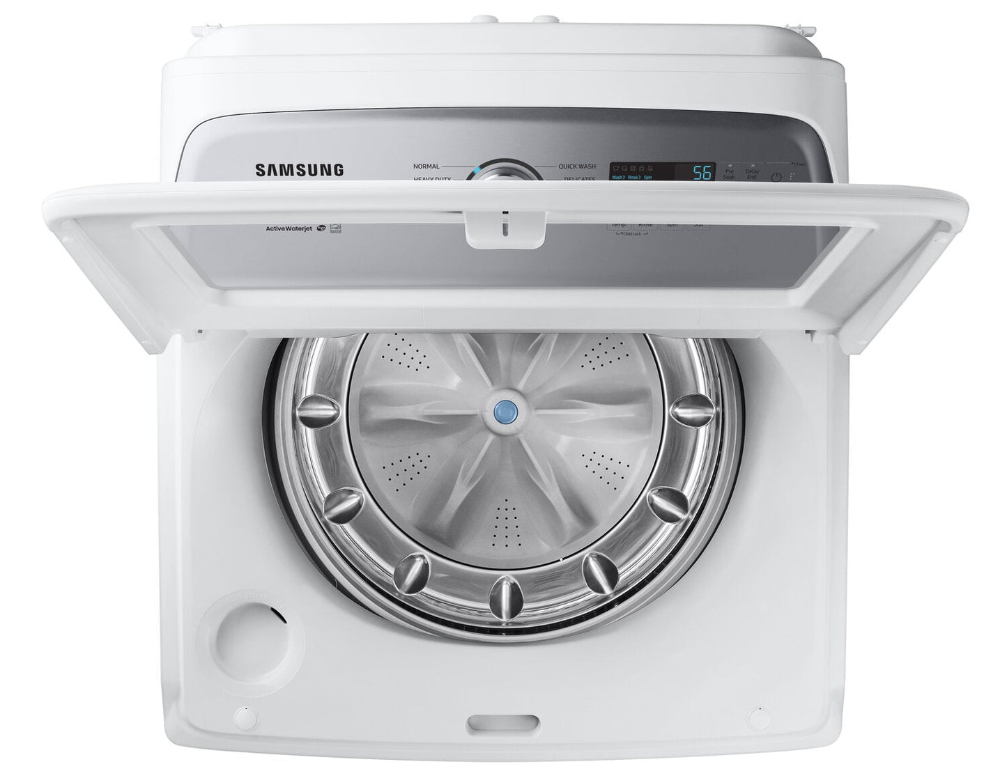 SAMSUNG 5.8 CU. FT. TOP-LOAD HIGH-EFFICIENCY WASHER - WA50R5200AW/US