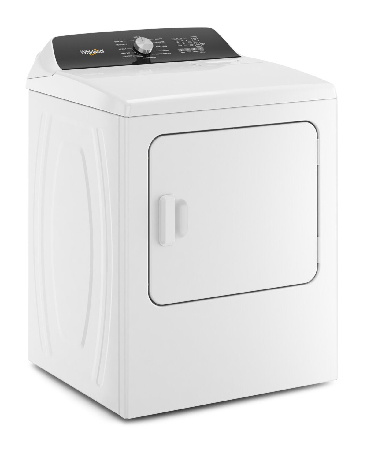 Whirlpool 7 Cu. Ft. Electric Dryer with Steam in White - YWED505W