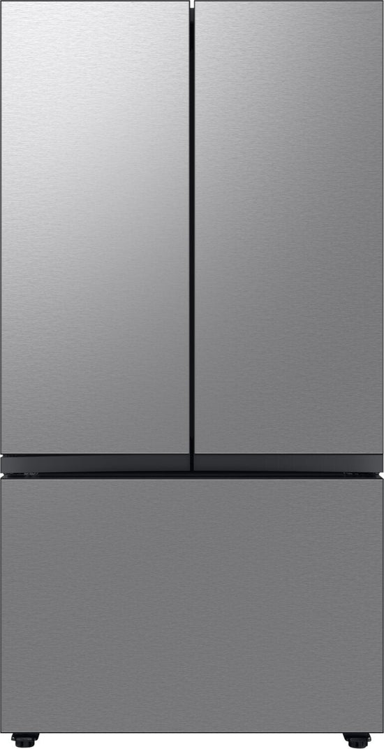 Samsung Bespoke 36 Inch French-Door Refrigerator with 30.1 Cu. Ft. Capacity, Stainless Steel - RF30BB6200QLAA