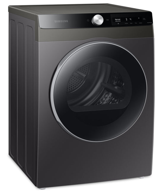 Samsung 24 Inch 4 Cu. Ft. Electric Dryer, Grey, Stackable - DV25B6900EX/AC
