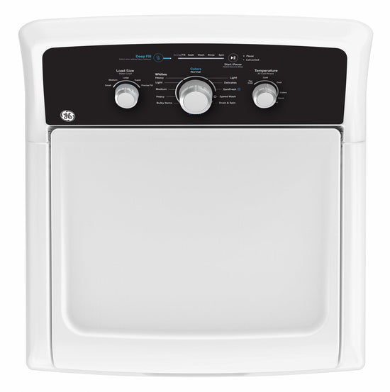 GE 4.4 Cu Ft. Top Load Washer, White - GTW334BMRWS