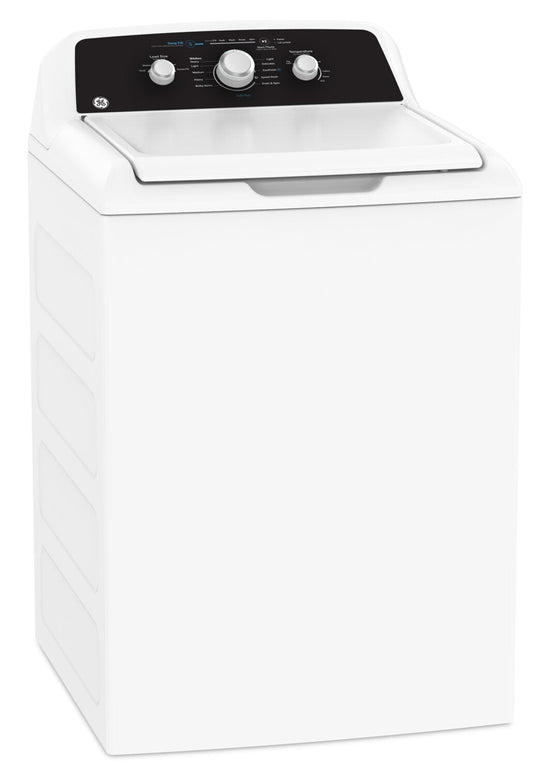 GE 4.4 Cu Ft. Top Load Washer, White - GTW334BMRWS