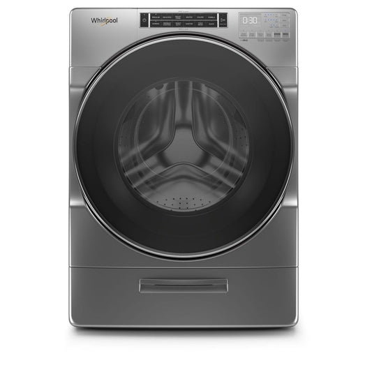 Whirlpool 5.8 Cu. Ft. Front-Load High-Efficiency Washer - Chrome Shadow - WFW8620HC