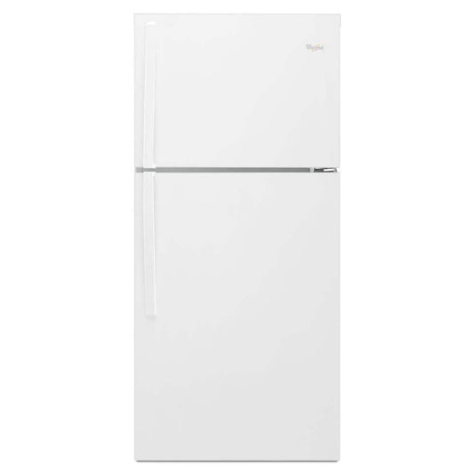 Whirlpool 30 Inch Top Freezer Refrigerator, White - WRT519SZDW